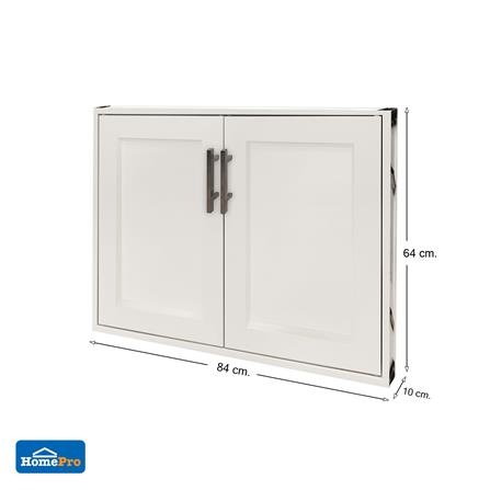 บานซิงค์คู่ CABIN ELBE 84x64 ซม. สีครีม_4