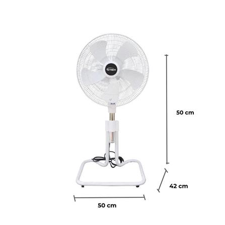 พัดลมอุตสาหกรรม 18 นิ้ว M-TECH CIF-5183 สีเทา_6