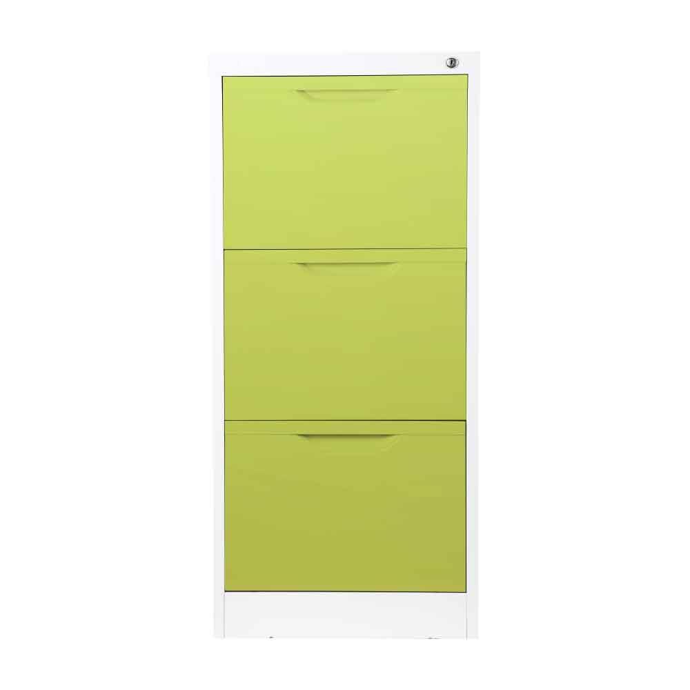 ตู้ลิ้นชักเหล็ก  KOL KF-3 เขียว