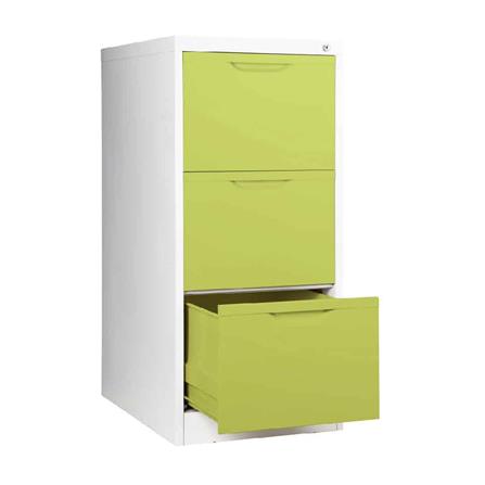 ตู้ลิ้นชักเหล็ก  KOL KF-3 เขียว_2