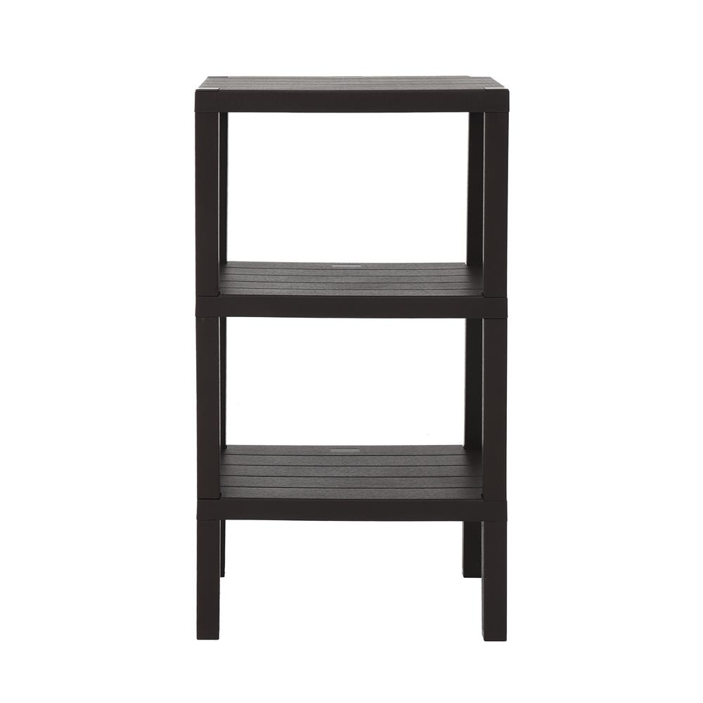 ชั้นวางของ 3 ชั้น STACKO BRICK 30x40x73 ซม. สีน้ำตาล