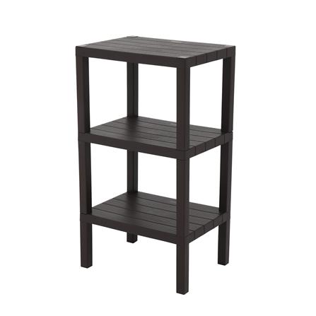 ชั้นวางของ 3 ชั้น STACKO BRICK 30x40x73 ซม. สีน้ำตาล_0