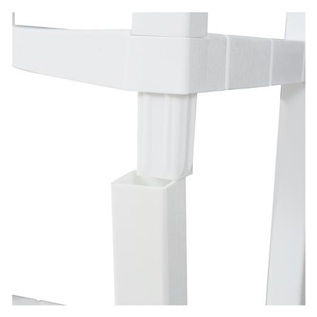 ชั้นวางของ 4 ชั้น STACKO BRICK 30x60x100 ซม. สีขาว_3