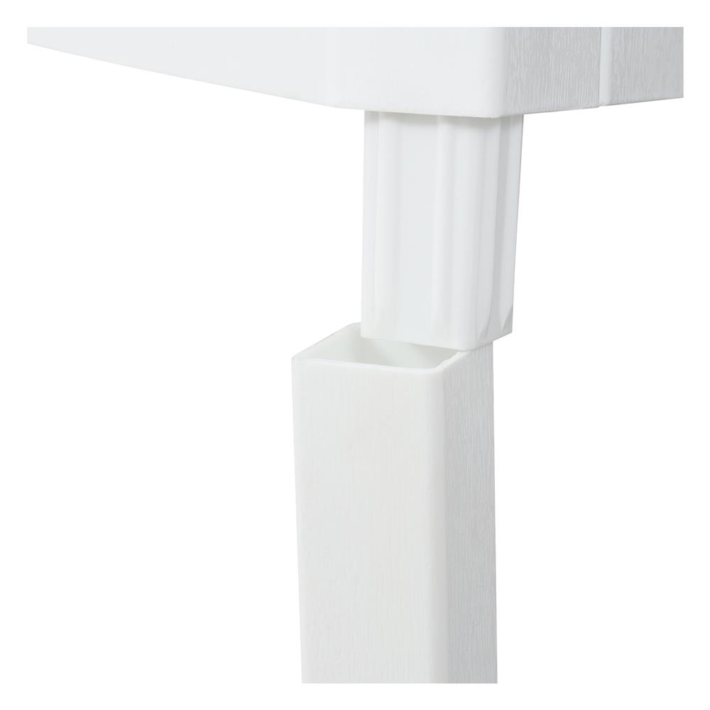 ชั้นวางของ 3 ชั้น STACKO BRICK 30x40x73 ซม. สีขาว