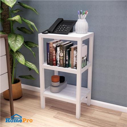 ชั้นวางของ 3 ชั้น STACKO BRICK 30x40x73 ซม. สีขาว_4