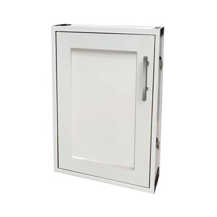 บานซิงค์เดี่ยว CABIN ELBE 44x64 ซม. สีครีม_1