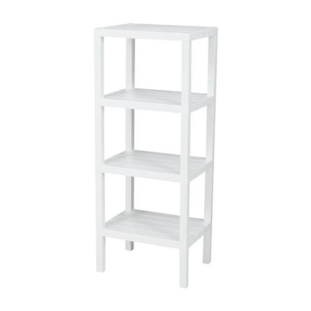 ชั้นวางของ 4 ชั้น STACKO BRICK 30x40x100 ซม. สีขาว