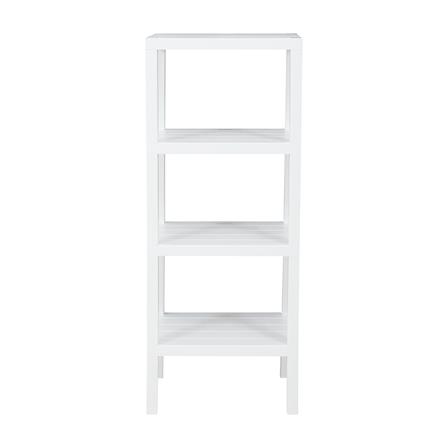 ชั้นวางของ 4 ชั้น STACKO BRICK 30x40x100 ซม. สีขาว_1