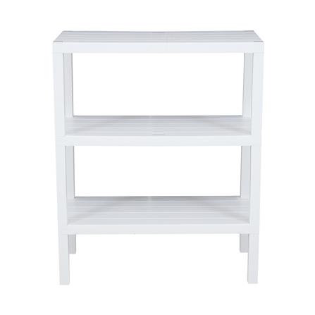 ชั้นวางของ 3 ชั้น STACKO BRICK 30x60x73 ซม. สีขาว_1