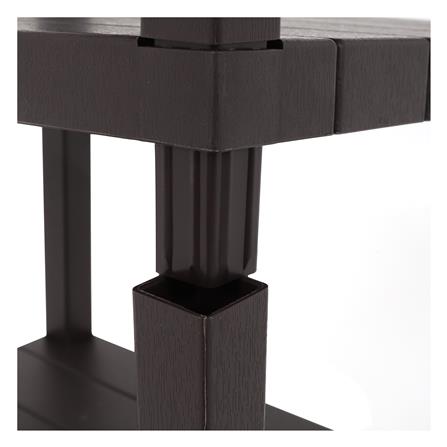 ชั้นวางของ 4 ชั้น STACKO BRICK 30x40x100 ซม. สีน้ำตาล_2