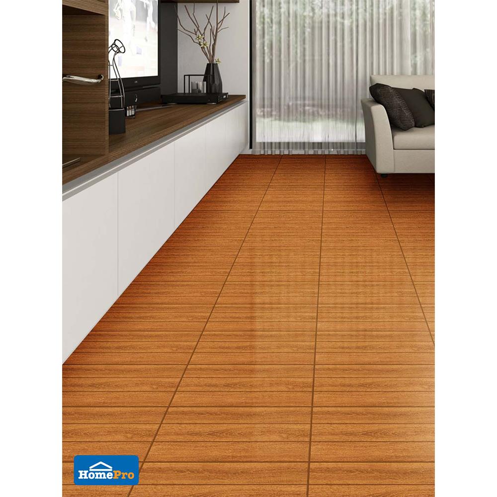 กระเบื้องพื้น 30x60 ซม. DURAGRES มุซวู้ด น้ำตาลทอง 1.44M2