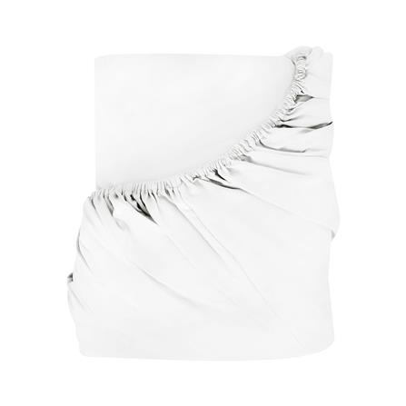 ผ้าปูที่นอน 7 ฟุต BED CLIP MICROTEX สีขาว_2