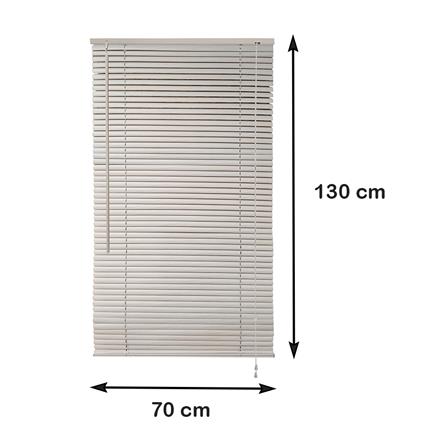 มู่ลี่ ไวนิล HOME LIVING STYLE WOOD 70x130 ซม. สีครีม_3