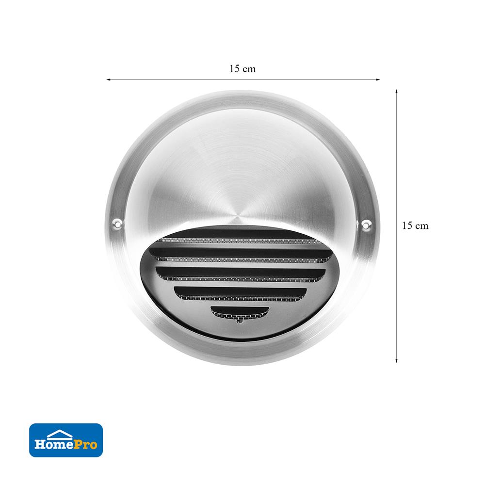 หน้ากากกันแมลงแบบกันฝน PARNO PARNO150X 15 ซม. สีเงิน