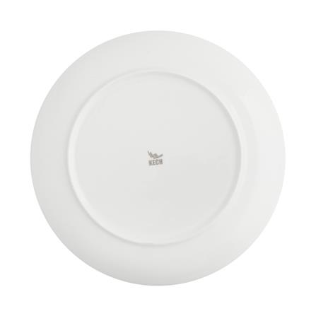 จาน BONE CHINA บัว 10