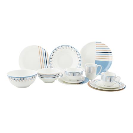 จาน BONE CHINA บัว 10