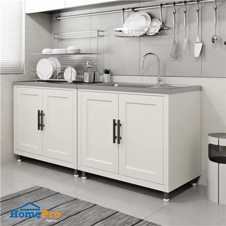 ตู้ตั้งพื้น PP CABIN ELBE 1หลุม 1ที่พัก สีครีม_2