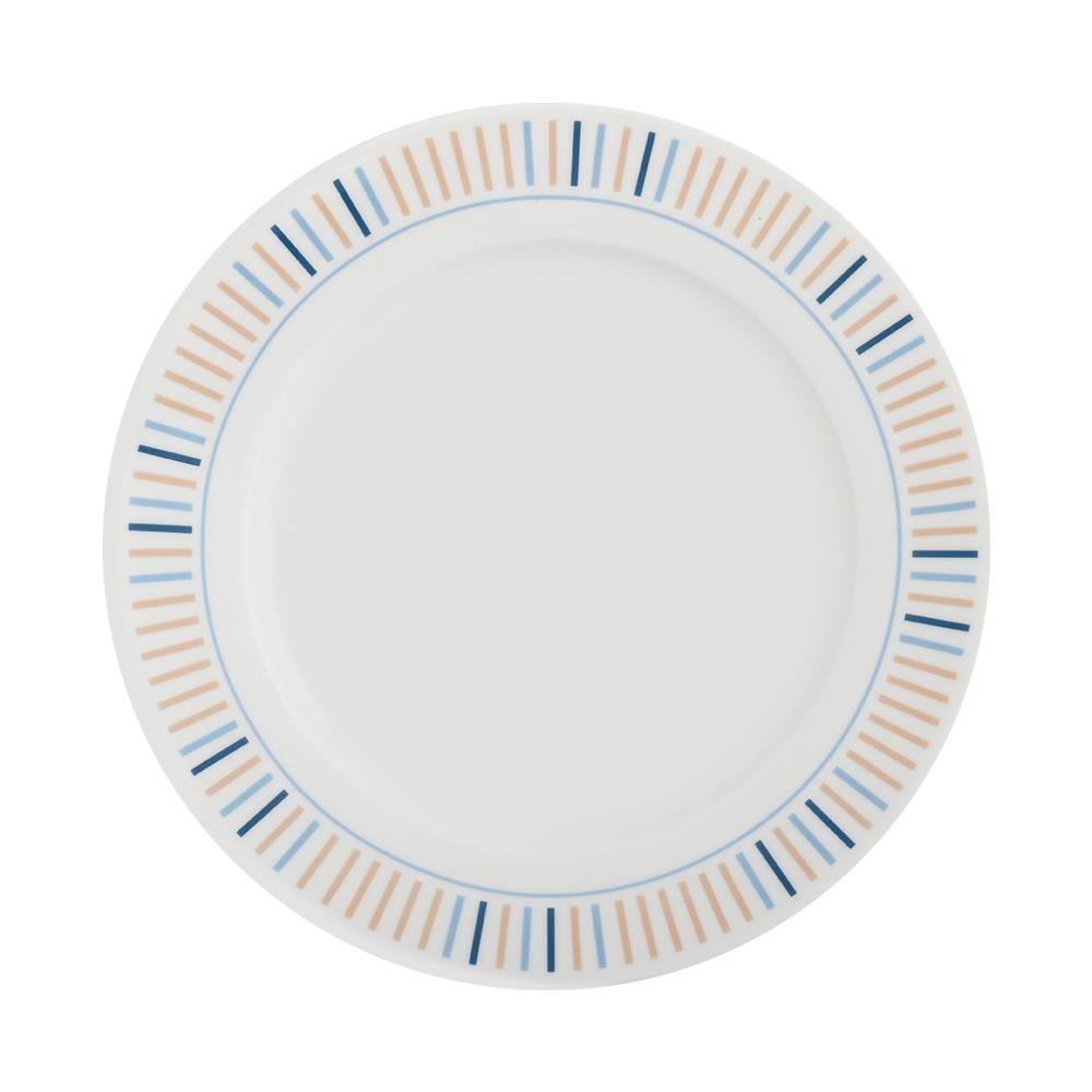 จาน BONE CHINA ตื้น 8" KECH GUARDIAN