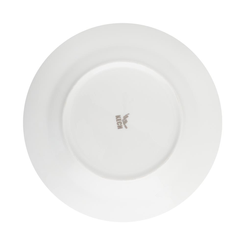 จาน BONE CHINA ตื้น 8" KECH GUARDIAN