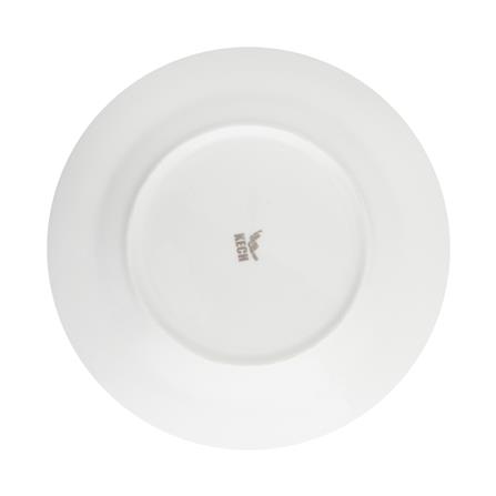 จาน BONE CHINA ตื้น 8