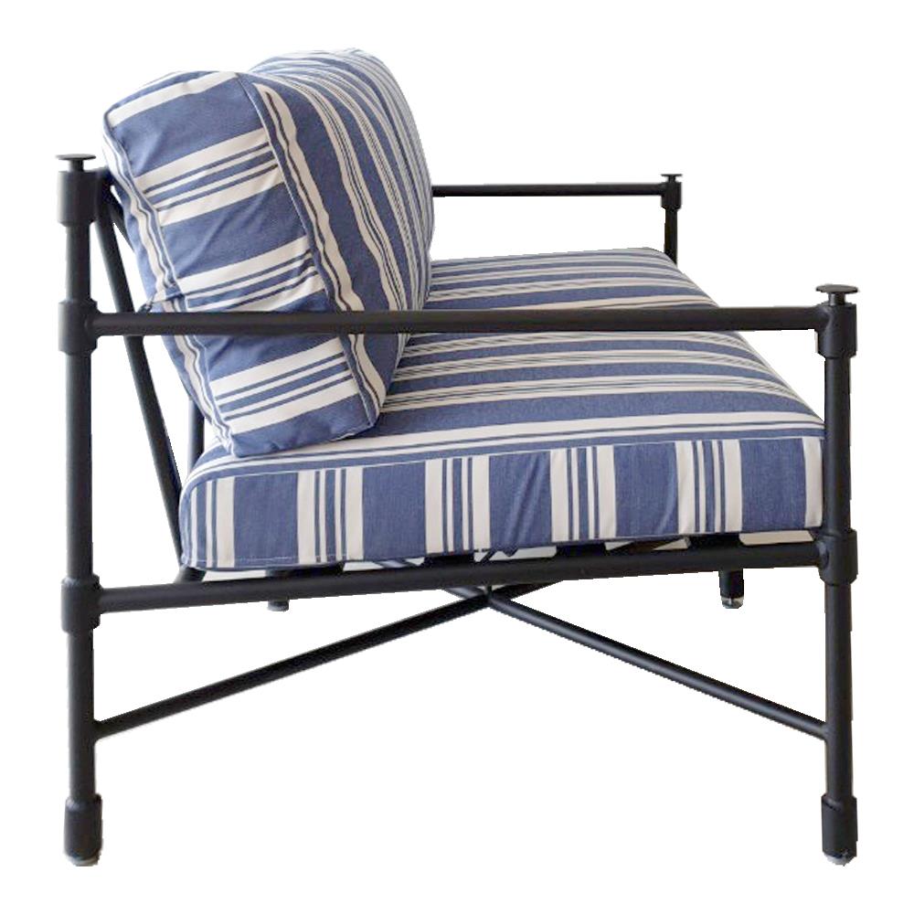 เก้าอี้ MODERN OUTDOOR KAMPUS KLASS สีน้ำเงิน-ขาว