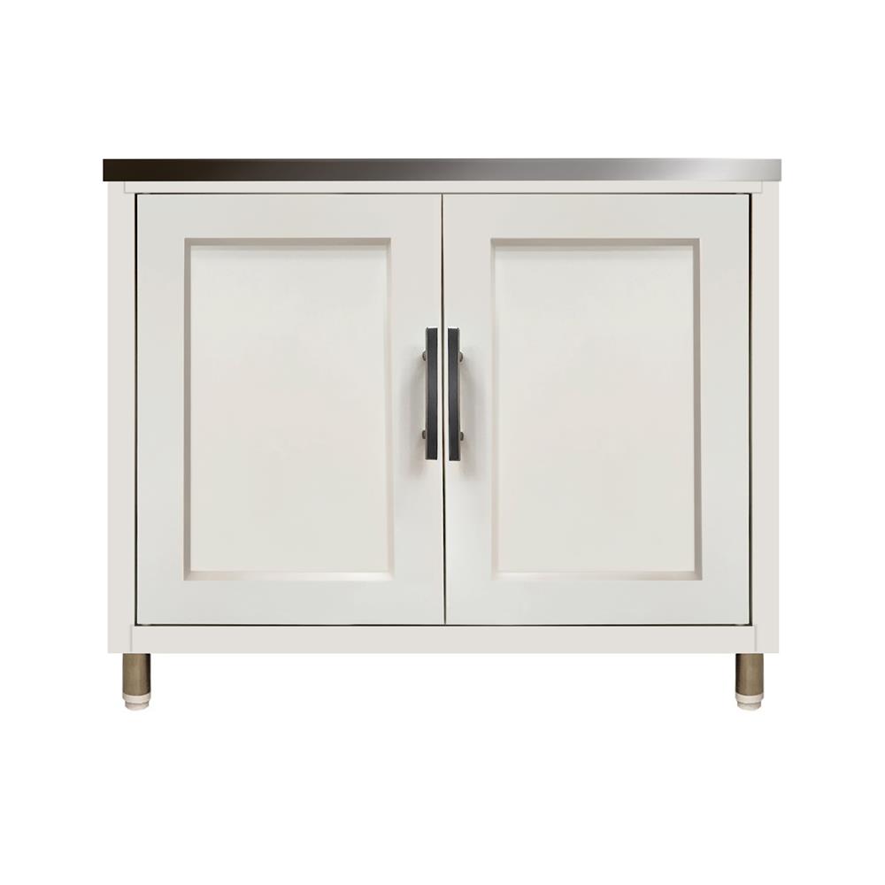 ตู้ตั้งพื้น PP CABIN ELBE FLAT TOP สีครีม