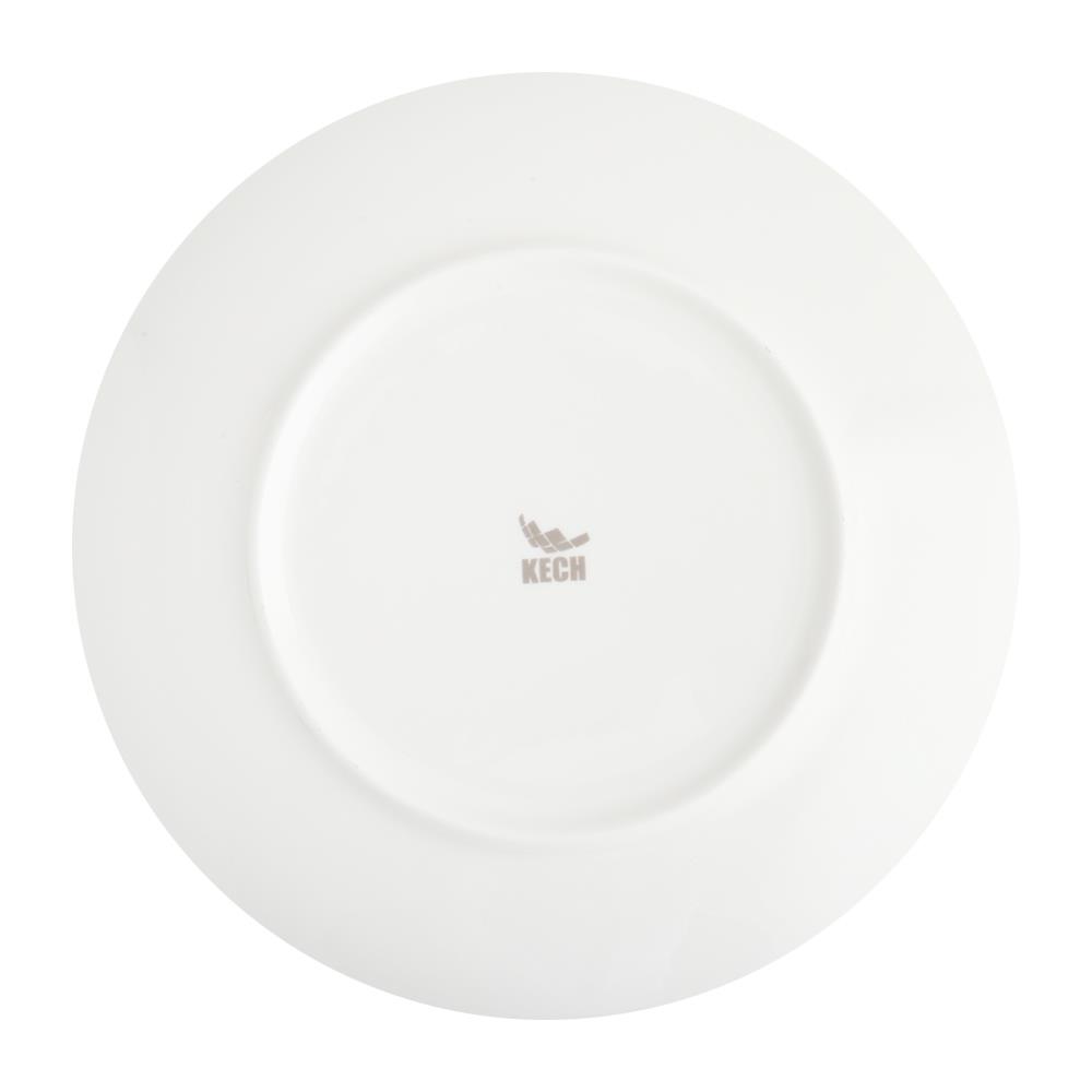 จาน BONE CHINA บัว 8" KECH GUARDIAN