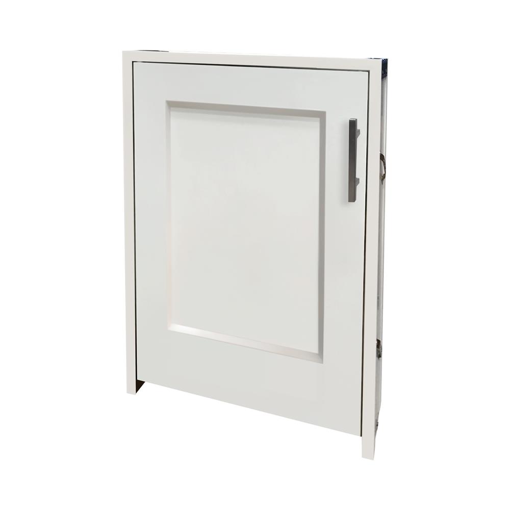 บานถังแก๊ส CABIN ELBE 49.5x75 ซม. สีครีม