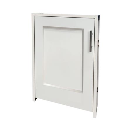 บานถังแก๊ส CABIN ELBE 49.5x75 ซม. สีครีม_1