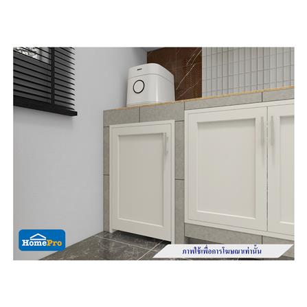 บานถังแก๊ส CABIN ELBE 49.5x75 ซม. สีครีม_3