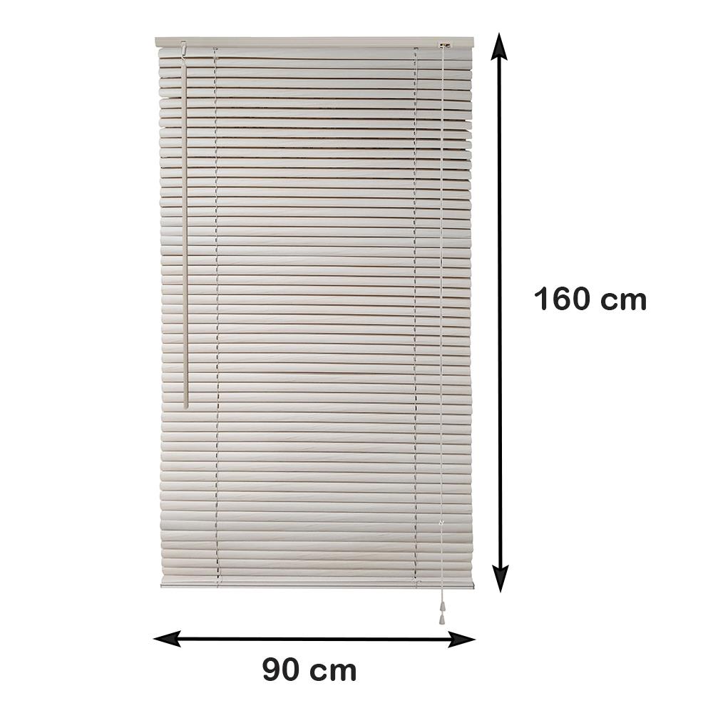 มู่ลี่ ไวนิล HOME LIVING STYLE WOOD 90x160 ซม. สีครีม