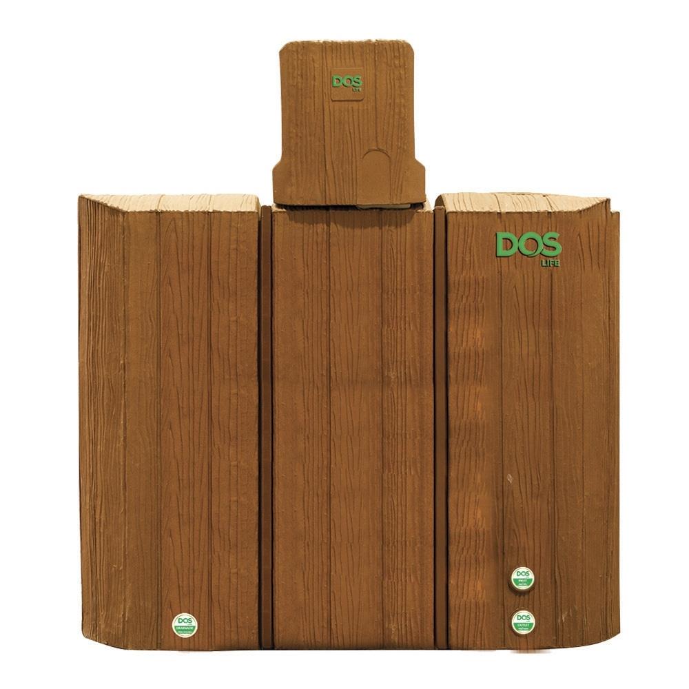 ถังเก็บน้ำ DOS TIMBERA WATER PAC 900 ลิตร+ปั๊มน้ำ HITACHI WMP-XX300W สี LITE OAK_0