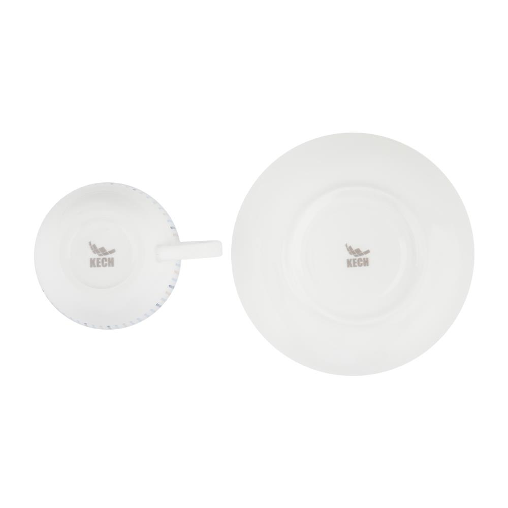 ชุดถ้วยกาแฟ BONE CHINA 250ml KECH GUARDIAN