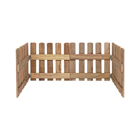 รั้วบานพับ ME LIVING NICE 118.5x30 ซม. สีธรรมชาติ_2