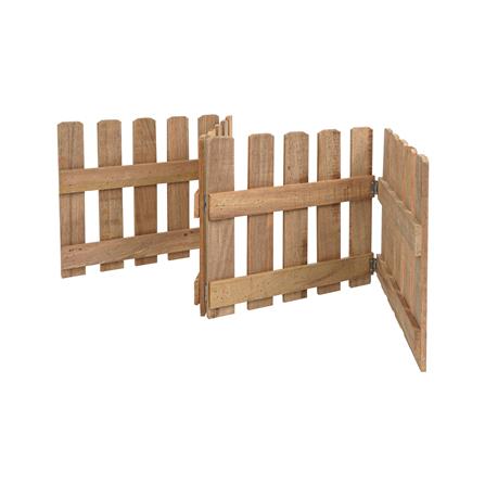 รั้วบานพับ ME LIVING NICE 118.5x30 ซม. สีธรรมชาติ_4