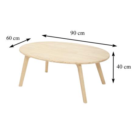 โต๊ะกลาง FURDINI CONIC สีไม้ธรรมชาติ_6