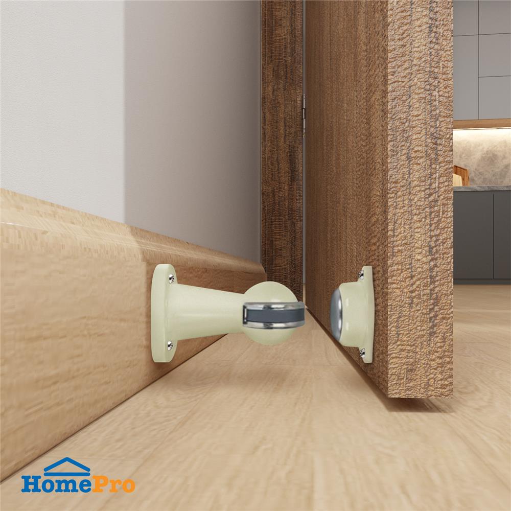 กันชนประตู AZLE DSM04-4 สีครีม