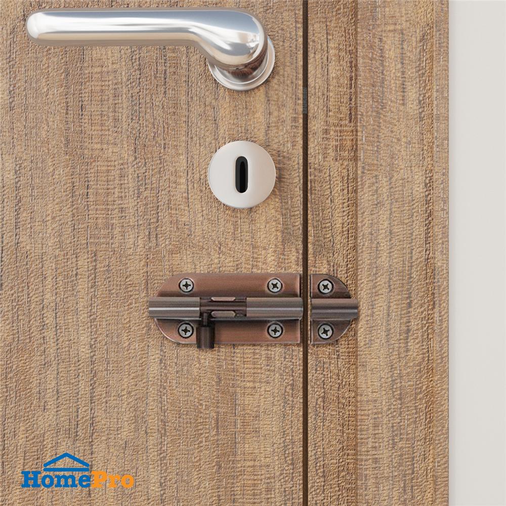 กลอนทั่วไป AZLE WL32-4 2 นิ้ว สีทองแดงรมดำ