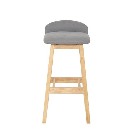 เก้าอี้บาร์ FURDINI CONIC สีเทา_1