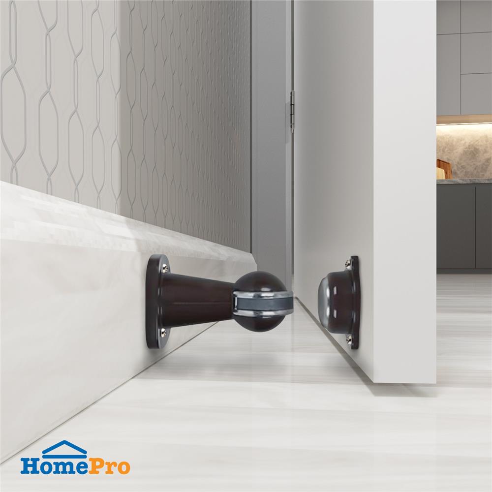 กันชนประตู AZLE DSM04-4 สีน้ำตาล