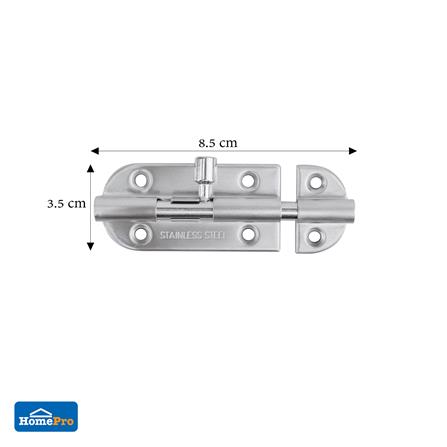 กลอนทั่วไป AZLE WL32-4 2 นิ้ว สีสเตนเลส_4