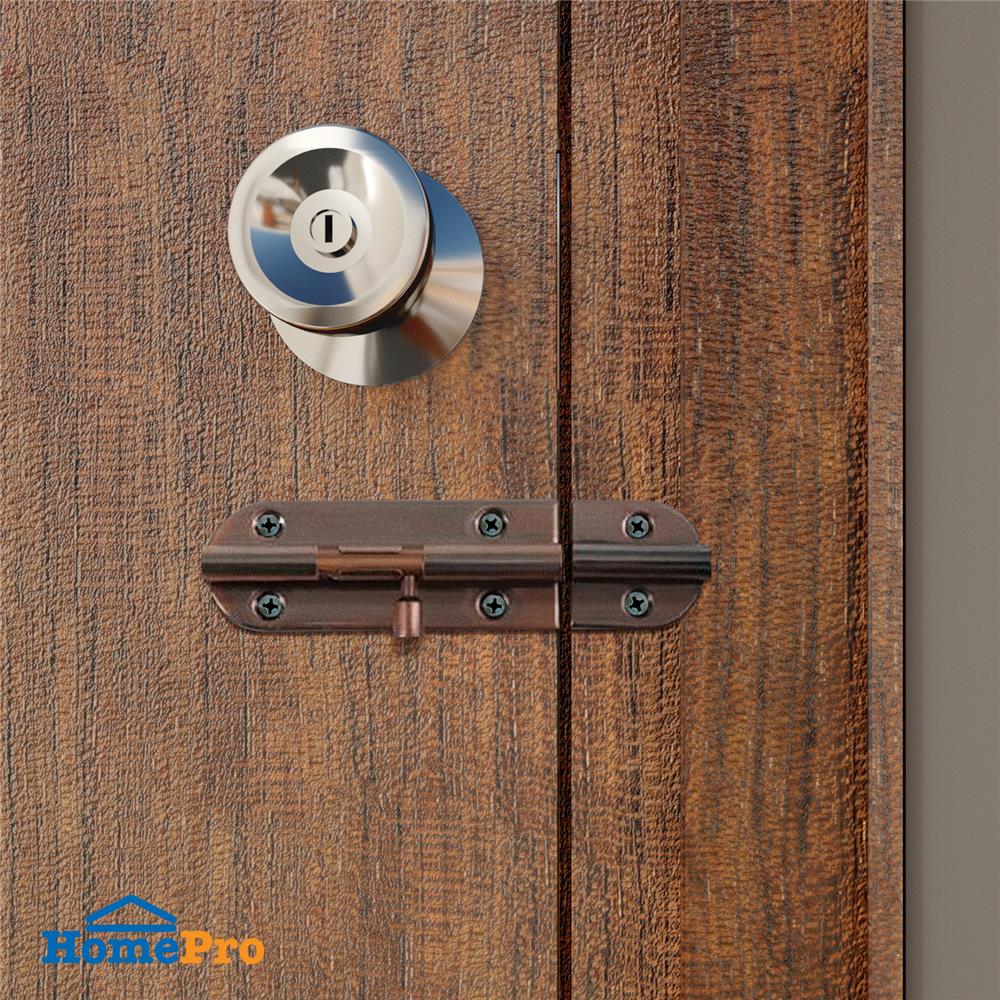 กลอนทั่วไป AZLE WL34-4 4 นิ้ว สีทองแดงรมดำ