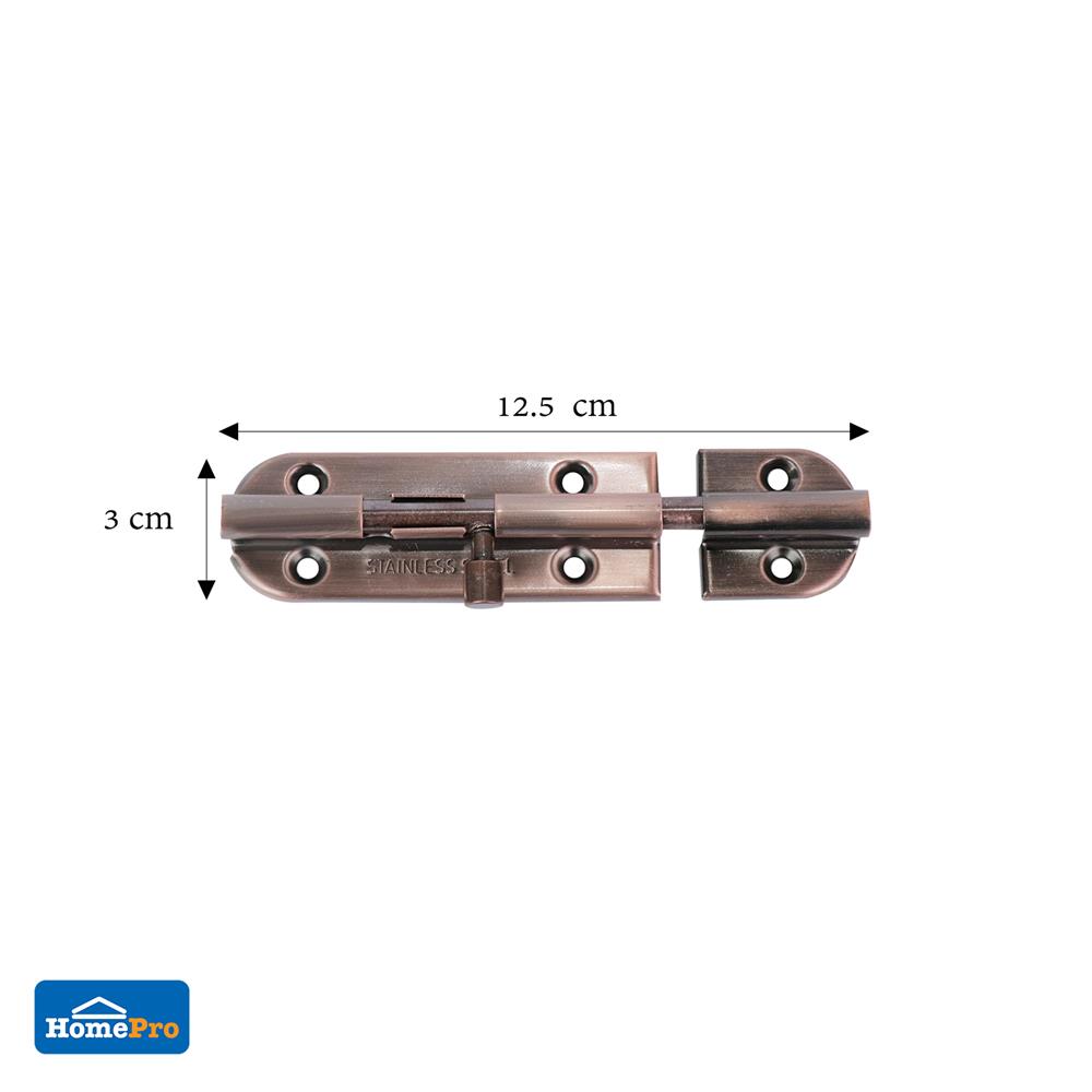 กลอนทั่วไป AZLE WL34-4 4 นิ้ว สีทองแดงรมดำ