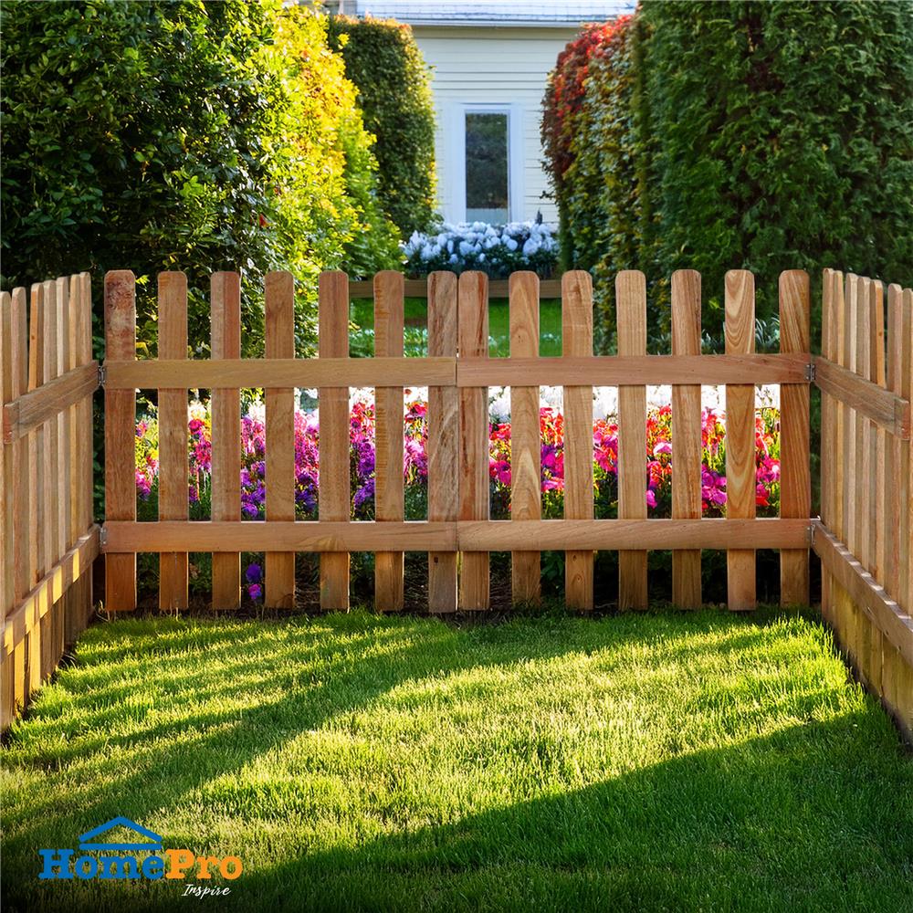 รั้วไม้ตั้งพื้น ME LIVING NICE 199x50 ซม. สีธรรมชาติ