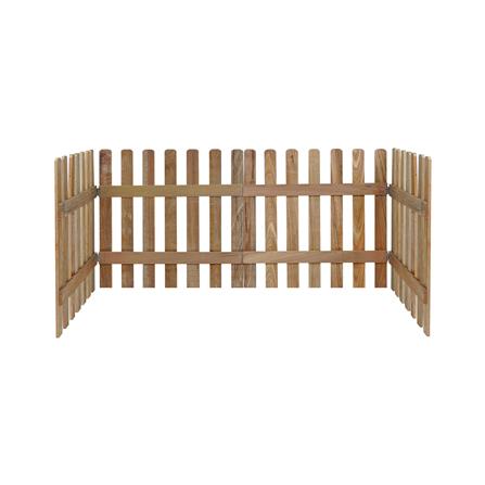 รั้วไม้ตั้งพื้น ME LIVING NICE 199x50 ซม. สีธรรมชาติ_2