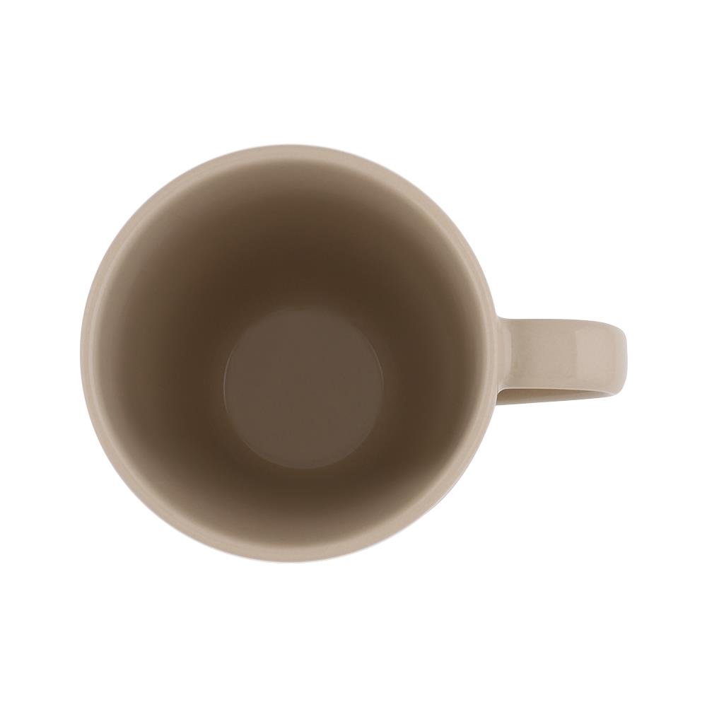 ถ้วยหูเซรามิก 350ml ME LIVING SHINE ครีม