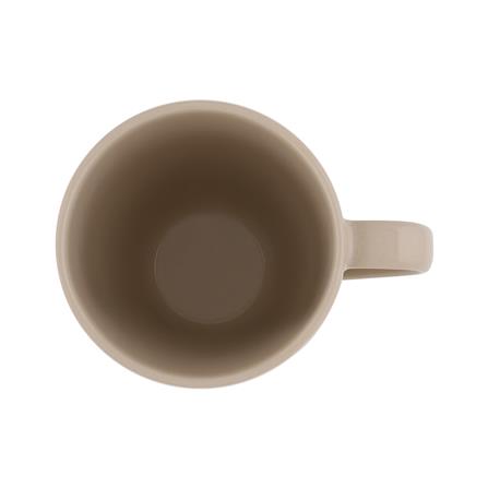 ถ้วยหูเซรามิก 350ml ME LIVING SHINE ครีม_1