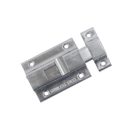 กลอนห้องน้ำ AZLE DL25 2.5 นิ้ว สีสเตนเลส_1