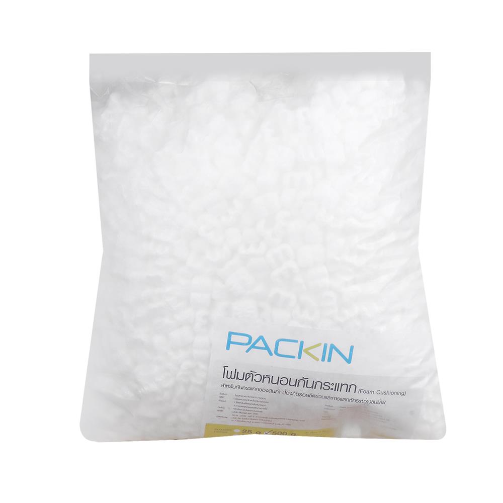 โฟมตัวหนอนกันกระแทก PACK IN 500 กรัม