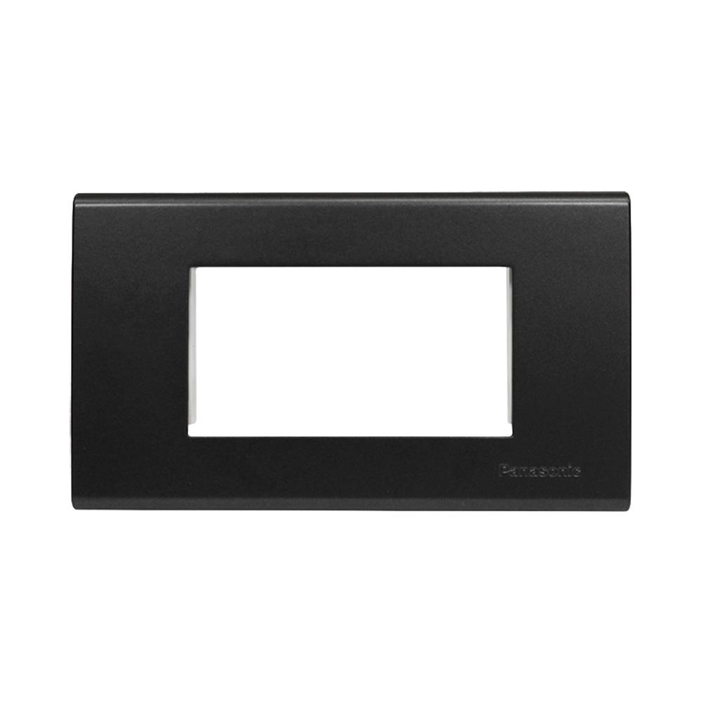 หน้ากาก 3 ช่อง PANASONIC WEG6803MB สีดำเมทาลิค